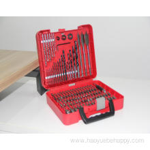 126-piece combination drill set